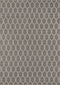 Momeni Rugs Baja Collection Indoor & Outdoor Area Rug, Easy to Clean, UV Protected, 2'3" x 4'6", Grey