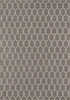 Momeni Rugs Baja Collection Indoor & Outdoor Area Rug, Easy to Clean, UV Protected, 2'3" x 4'6", Grey
