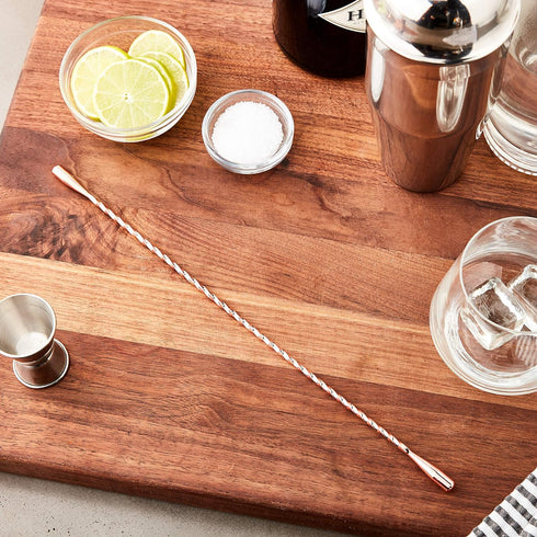 Barfly Cocktail Stirrer, Double End 13 3/16" (33.5 cm), Copper