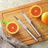 2PCS Curved Serrated Grapefruit Knife, Stainless Steel Kiwi Knife, Great for Grapefruit, Orange, Lemon, Kiwi,