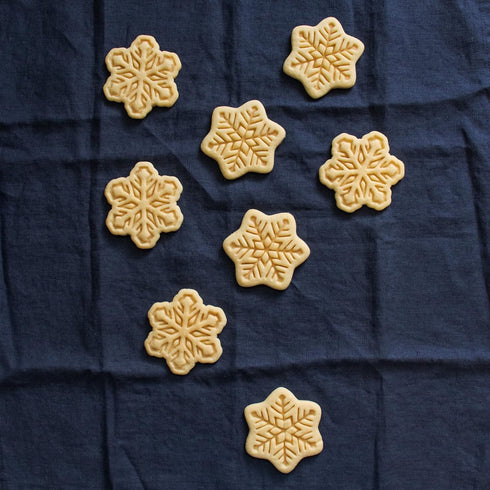 Set of 2 Snowflake Cookie Cutters (Style 1 and 2) - Bakerlogy, 2 Pieces