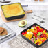Herogo 8 x 8 Baking Pan Set of 2, Non-Stick Square Cake Pan for Oven, Stainless Steel Black Casseroles