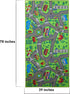 Amy & Delle 80" 40" Kids Rugs Carpet Giant Large x Playmat City Life - Learn & Have Fun Safe! Children's Educational