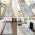 Pauwer Farmhouse Runner Rug 2x6 Kitchen Rugs Washable Non Slip Hallway Runner Rug Soft Fluffy Low Pile Carpet, Grey