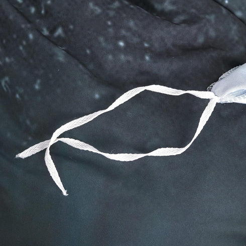 Set HOSIMA Butterfly Bedding for Girls Gothic Skull Boho Comforter Cover Decor for Bedroom, Sun and Moon Pattern Duvet