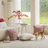 12 20 Set 2 30x50cm, Home Brilliant x Pillow Cover of Shaggy Rectangle Lumbar Throw Pillows Blush Faux Fur Accent