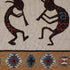 DII Southwest Hacienda Stripe Table Runner, 13x72, Part of the Tabletop Collection, Kokopelli Tapestry