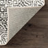 nuLOOM Abstract Tribal Accent Rug, 2' x 3', Grey, Machine Washable Rectangular Rug