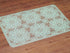CAIT CHAPMAN HOME COLLECTION Solid Rigid Lace Vinyl Placemats, Blue Turquoise, Set of 4