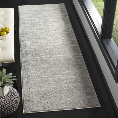 SAFAVIEH Adirondack Collection Runner Rug - 2'1" x 8', Light Grey &