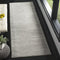SAFAVIEH Adirondack Collection Runner Rug - 2'1" x 8', Light Grey &