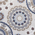 Sun Zero Nepal Global Medallion Print Blackout Grommet Curtain Panel, 40" x 84", Linen