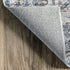 nuLOOM 2' x 3' Dania Machine Washable Medallion Accent Rug, Navy, Rectangular, 0.1" Thick