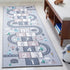 SAFAVIEH Washable Rug Kids Playhouse Collection - 2'2" x 6' Runner, Grey