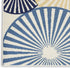Nourison Grafix Geometric White Area Rug 3'9" x 5'9" - Easy Cleaning, Non-Shedding for Bedroom Living Room