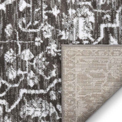 Well Woven Della Grey Vintage Boho Medallion Pattern 2' x 3' Doormat by Well Woven