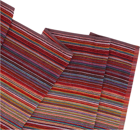BolBom*S Set 4 Pack,30 60 Inches 100% Bath Towel x Large Cotton Stripe Bath Towel Soft,Absorbent and Quick Dry Towels