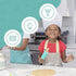 Tovla Jr. Kids Cooking Utensils Set - 4-Piece Safe Baking Tools for Toddlers - Gender Neutral Silicone Cookware