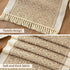 63 Inches,Waterproof Table Runners Boho Table Runner with Tassel Fringe,Table Runner for Party Coffee Table
