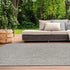 nuLOOM 2' x 3' Solid Hand Braided Indoor/Outdoor Area Rug, Weather Resistant, Pet-Friendly, Wynn Salt And Pepper