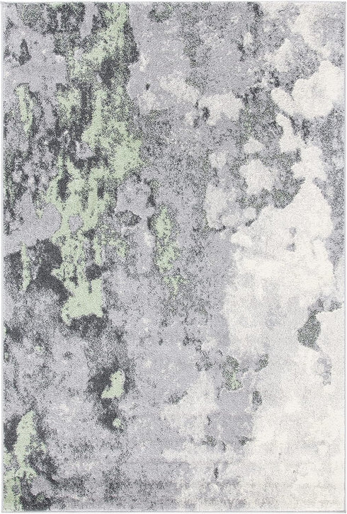 SAFAVIEH Adirondack Collection Accent Rug - 2'6" x 4', Green & Grey,