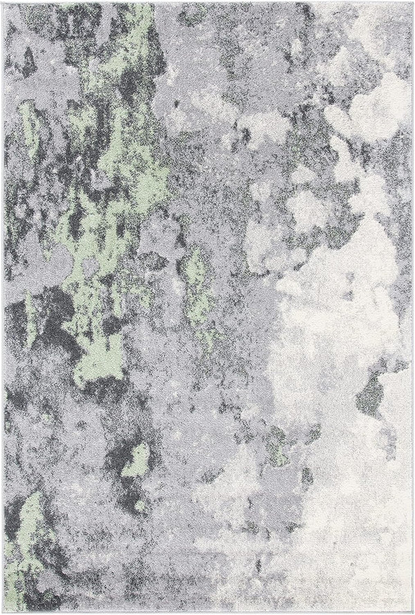 SAFAVIEH Adirondack Collection Accent Rug - 2'6" x 4', Green & Grey,