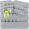 Utopia Towels 8 Piece Luxury Towel Set, 2 Bath, 2 Hand, and