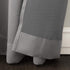 Sun Zero Becca Energy Efficient Grommet Curtain Panel, 40" x 95", Gray