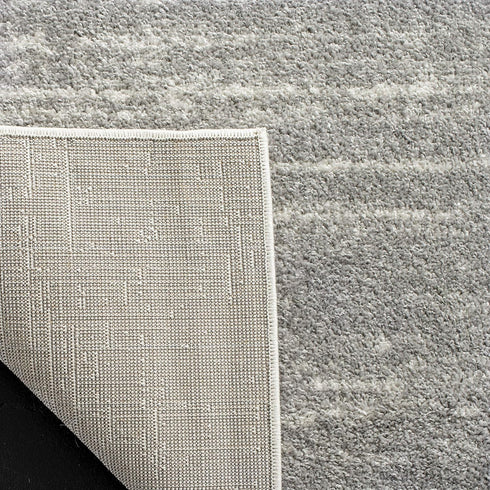 2'1" 8', (ADR113C) SAFAVIEH Adirondack Collection Runner Rug - x Light Grey & Grey, Modern Ombre Design, Non Shedding