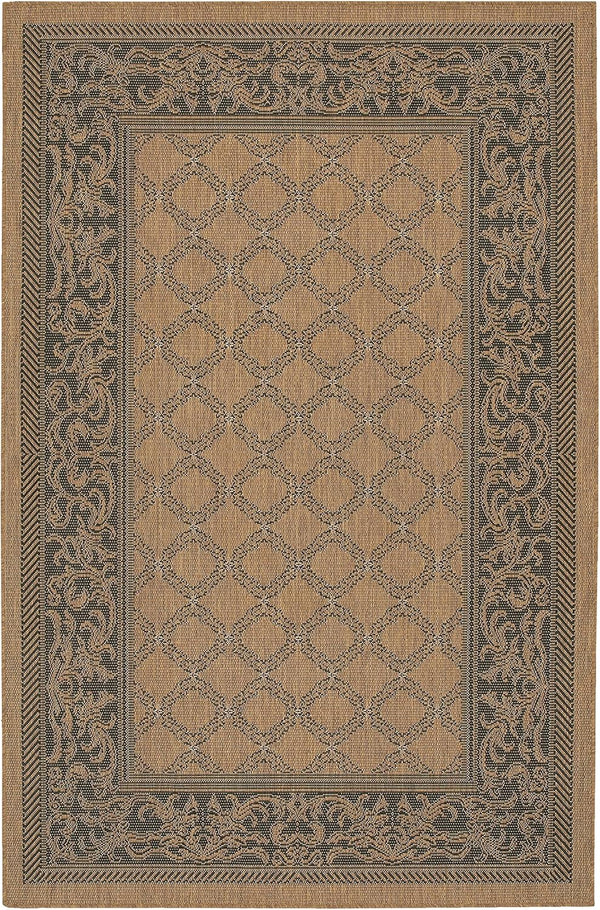 Couristan Recife Garden Lattice Indoor/Outdoor Area Rug, 3'9" x 5'5"