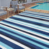 HUGEAR Outdoor Plastic Straw Rug, Waterproof Mat, Washable Large Floor Mat and