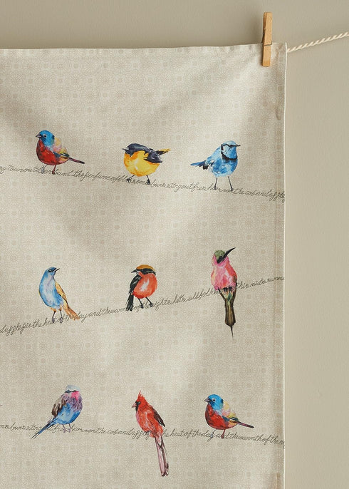 Maison d' Hermine Kitchen Towels Set of 2, 100% Cotton, 27.50" x 20" Reusable Cloth for Kitchen