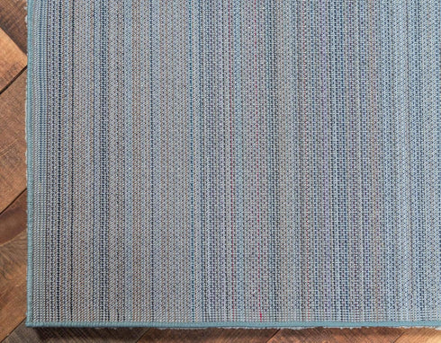 Unique Loom Solo Collection Area Rug, Calabasas, 2' 2" x 3' 1" Rectangle, Light Blue