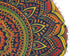 32" Large Round Mandala Hippie Floor Pillow Cover - Hippie Cushion Cover - Ombre Pouf shams - Meditation Seating