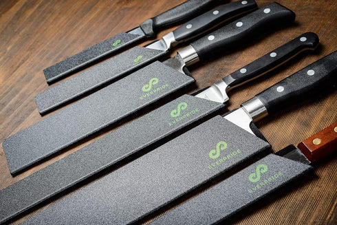 EVERPRIDE Chef Knife Sheath Set, 6-Piece Universal Blade Edge Cover Guards for Kitchen Knives