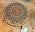 32" Large Round Mandala Hippie Floor Pillow Cover - Hippie Cushion Cover - Ombre Pouf shams - Meditation Seating
