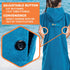 SUN CUBE Kids Changing Robe Surf Poncho, Kids Beach Towels for Teens, Microfiber Hooded Wearable Swim Towel Boys Girls