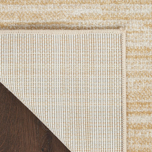 2'2" 10' (10' Nourison Home Nourison Essentials Ivory Gold x Area Rug - Easy Clean, Non Shedding, Bed Room, Living
