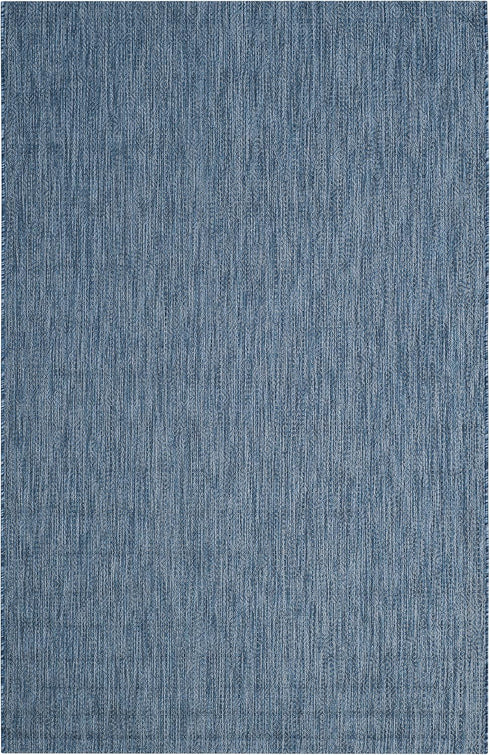 SAFAVIEH Courtyard Collection 2' x 3'7" Navy CY8520 Indoor/Outdoor Patio Backyard Mudroom Accent Rug