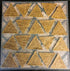 Dehydrator Triangle Chip Mold Shape Silicone Sheet Mat for Excalibur Dehydrating 14" x 14" Raw Tortilla Cracker Cookie Drying Bright Kitchen Brand by Bright Kitchen
