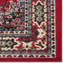 Home Dynamix Premium Sakarya Traditional Medallion Border Area Rug, Claret, 1'9"x7'2"