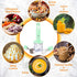 Moss & Stone Hand Blender Electric, 300 Watt Stick Blender with Egg Whisk & Chopper
