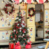 Christmas Reflective Car Magnets, 18Pcs Magnetic Snowman Snowflake Decoration for Holiday Decor
