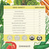 (10-Pack) Sereniseed Certified Organic Vegetable Seeds Non GMO, Open Pollinated - Basil, Snap Pea, Broccoli, Bean