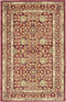 SAFAVIEH Valencia Collection Accent Rug, 2' x 3', Red & Red, Boho Chic Design, Easy Care