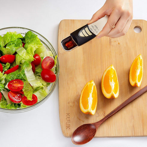 KitchenArt Professional Series Tablespoon, Champagne Satin, Adjustable from 1/2 Teaspoon to 1 Tablespoon
