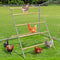 ANNDING Chicken Roosting Bars with Swing for Coop, Large 4-Tier Wood Chicken Perch