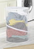 Whitmor 18" White Collapsible Laundry Hamper