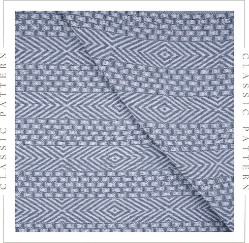 RAJRANG Dusty Blue Throw Blanket, Soft and Warm Living Room Decorative Throws - 60 x 50 Inch