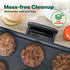 bella Electric Griddle with Warming Tray - Smokeless Indoor Grill, Nonstick Surface, Adjustable Temperature &